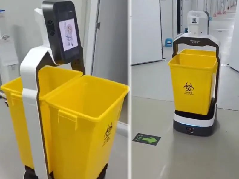 <助力防疫，刻不容緩> 工博士消殺機器人入駐上海方艙醫(yī)院