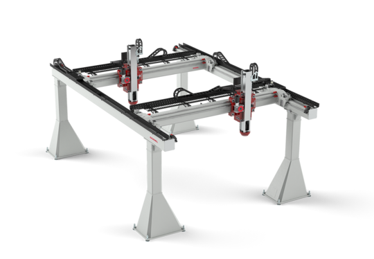 工業(yè)骨骼：地軌、導(dǎo)軌、天軌、龍門、桁架的功能與差異