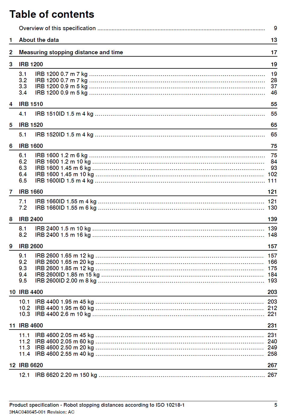 ABB機(jī)器人Robot stopping distances-en-2024