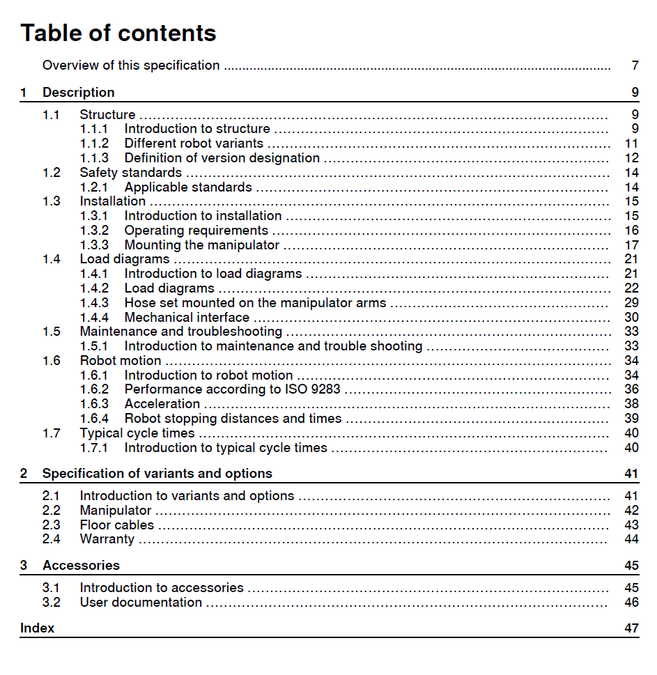 ABB機器人IRB360 on OmniCore產(chǎn)品規(guī)格-en-2024
